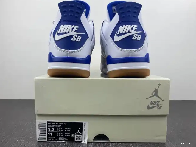 Cheap Husky SB DR5415-140 Retro Pine Jordan 4 Blue 0514